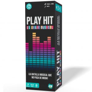 Play Hit - Juegos de Mesa Adultos Divertido y dinámico - Música en español - Diversión con Amigos y Familia - Regalo Original para Hombres y Mujeres (El Viaje Musical)