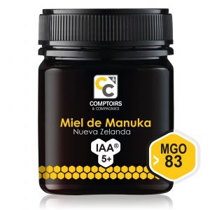 COMPTOIRS ET COMPAGNIES - Miel de Manuka - MGO 83 - IAA5+ - Nueva Zelanda - 250g